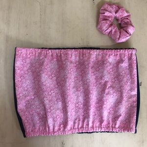 Custom floral tube top